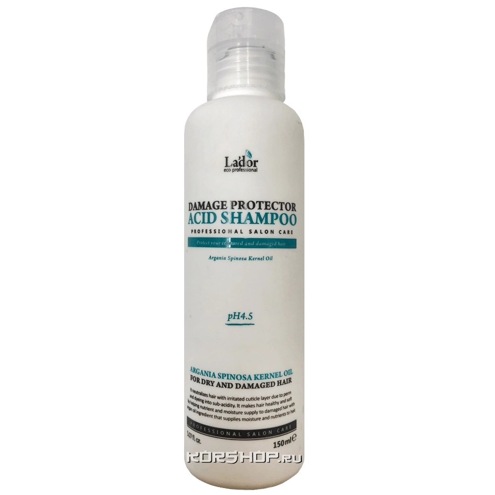 Шампунь для сухих и поврежденных волос Damage Protector Lador, Корея, 150 мл Шампунь для сухих и поврежденных волос Damage Protector Lador, Корея, 150 мл