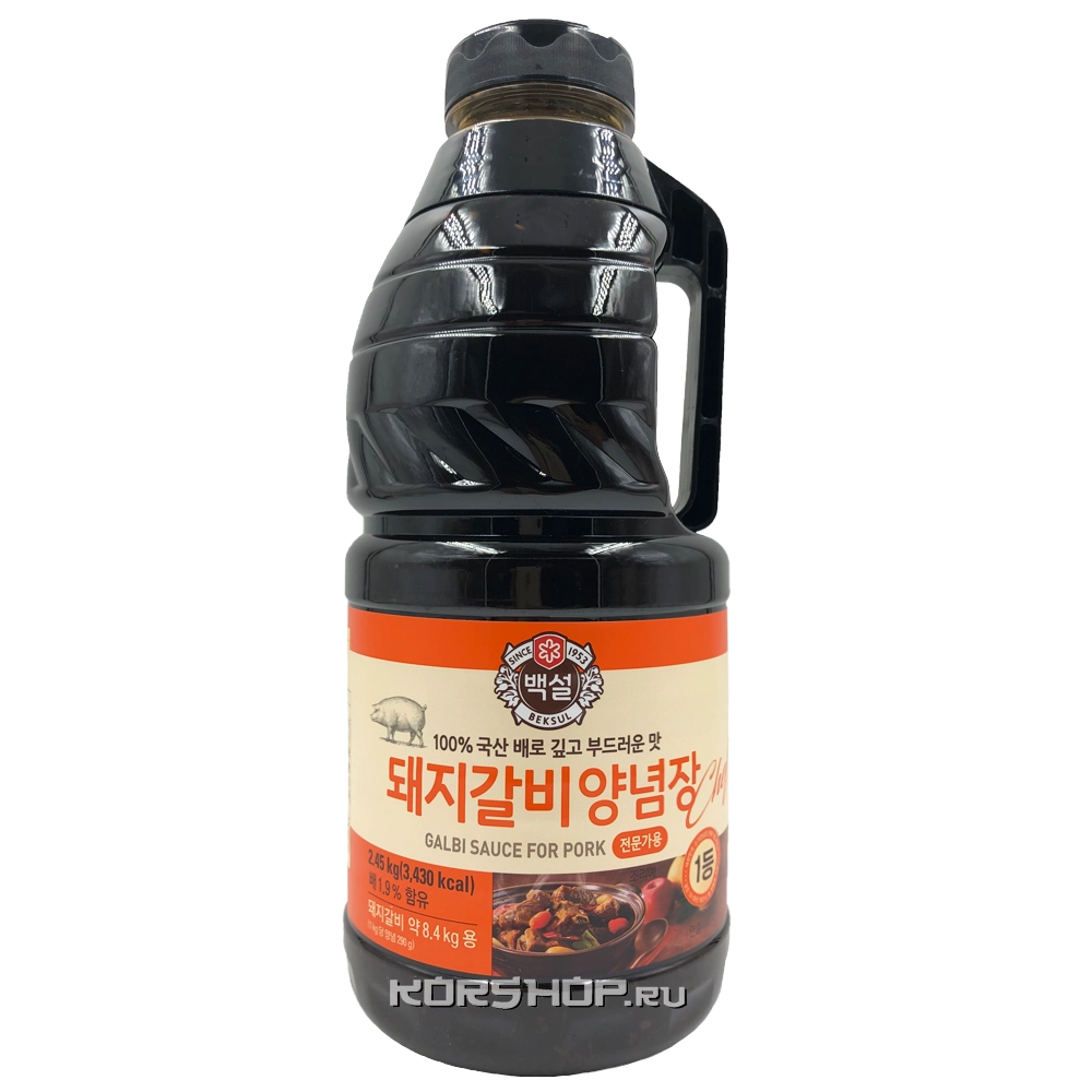 Соус Кальби для свиных ребрышек Beksul, Корея, 2,45 кг