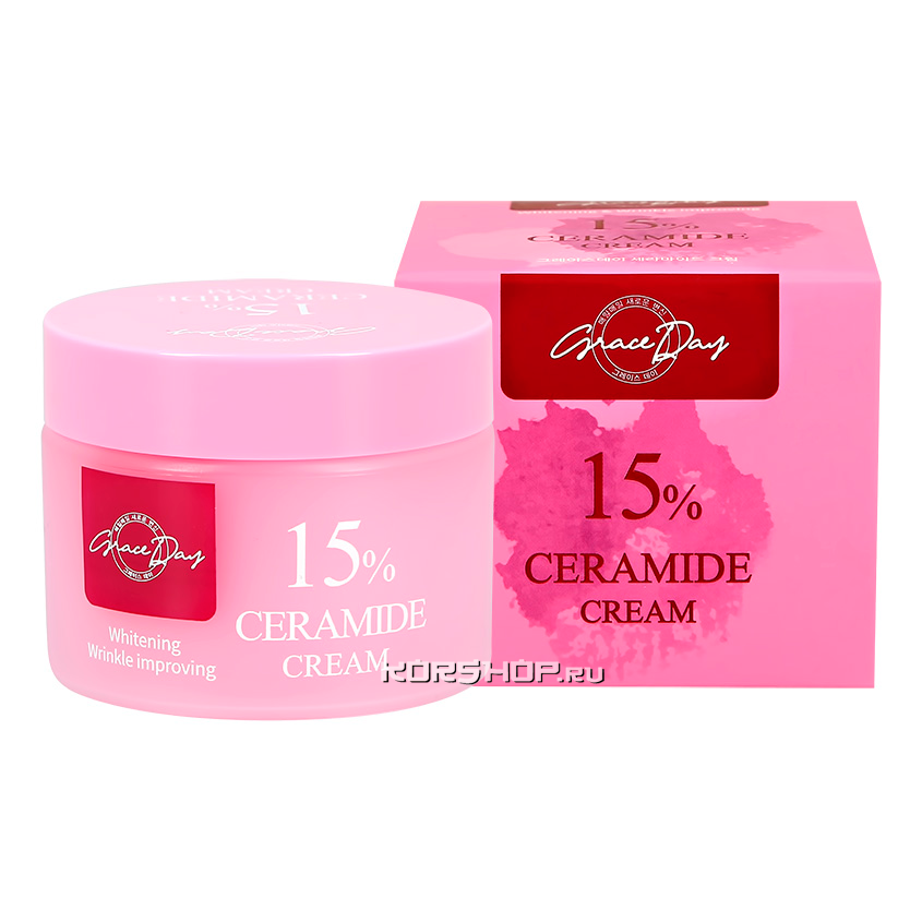 Крем для лица с керамидами Ceramide 15% Cream Grace Day, Корея, 50 мл