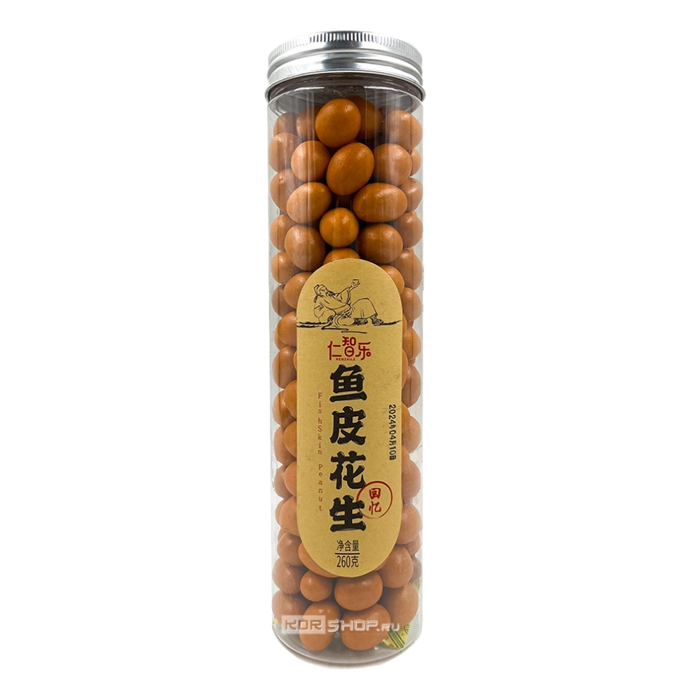 Арахис в глазури (рыбный вкус) Renzhile, Китай, 260 г