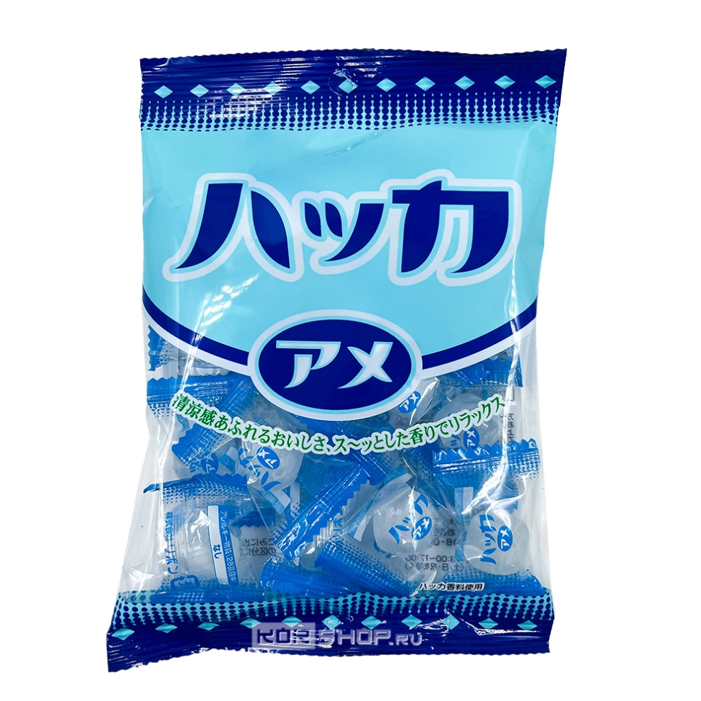 Карамель мятная освежающая Ribon, Япония, 100 г
