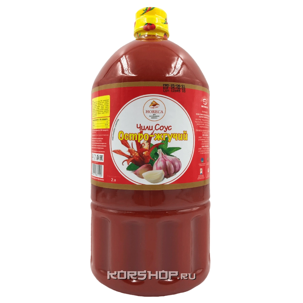 Острый соус чили "Ой-Ой", Вьетнам, 2 л Острый соус чили "Ой-Ой", Вьетнам, 2 л