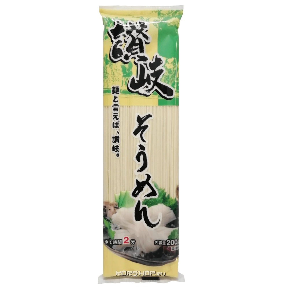 Лапша Сомен Sanuki Shisei, Япония, 200 г Лапша Сомен Sanuki Shisei, Япония, 200 г