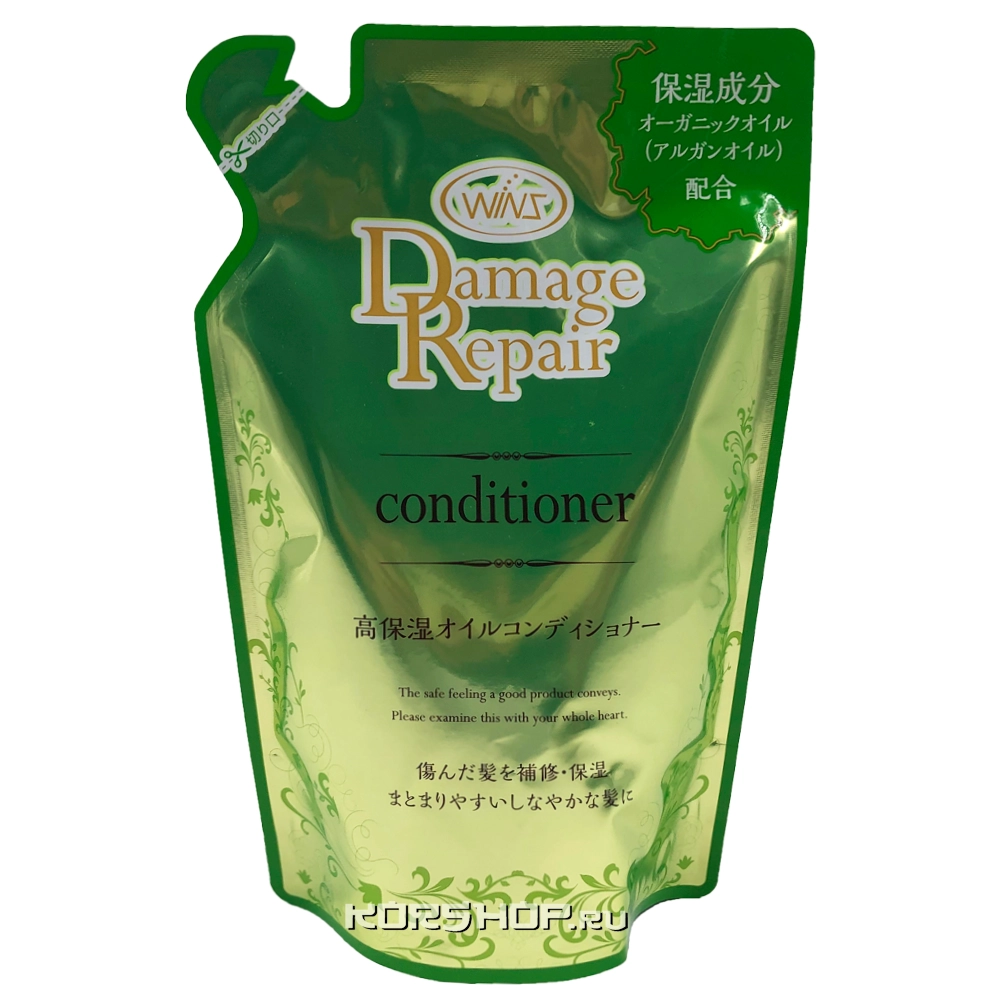 Восстанавливающий кондиционер с маслом арганы Damage Repair Wins, Япония, 300 г