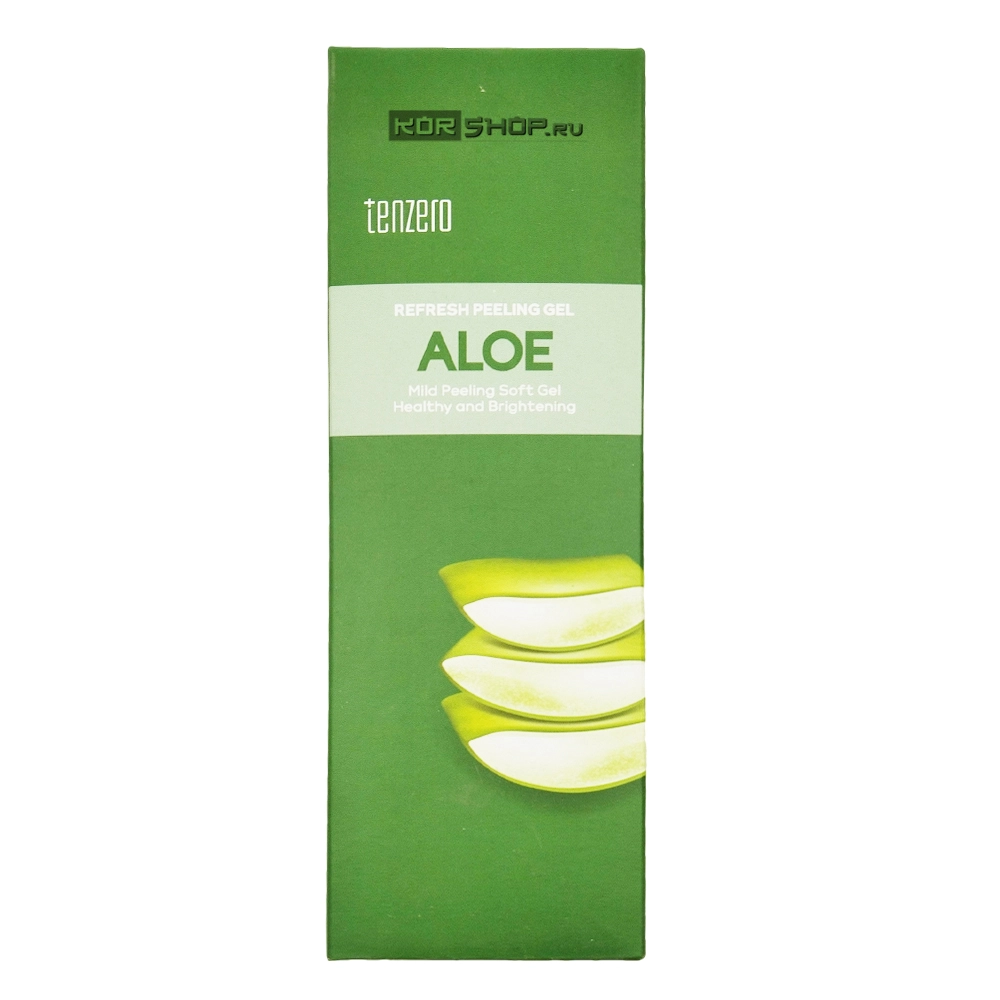 Гель-скатка для лица с экстрактом алоэ обновляющий (Refresh Peeling Gel Aloe) Tenzero, Корея, 180 мл