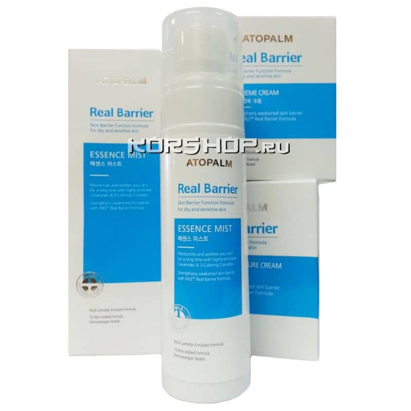 Эссенция-спрей для лица Real Barrier Atopalm, Корея, 80 мл