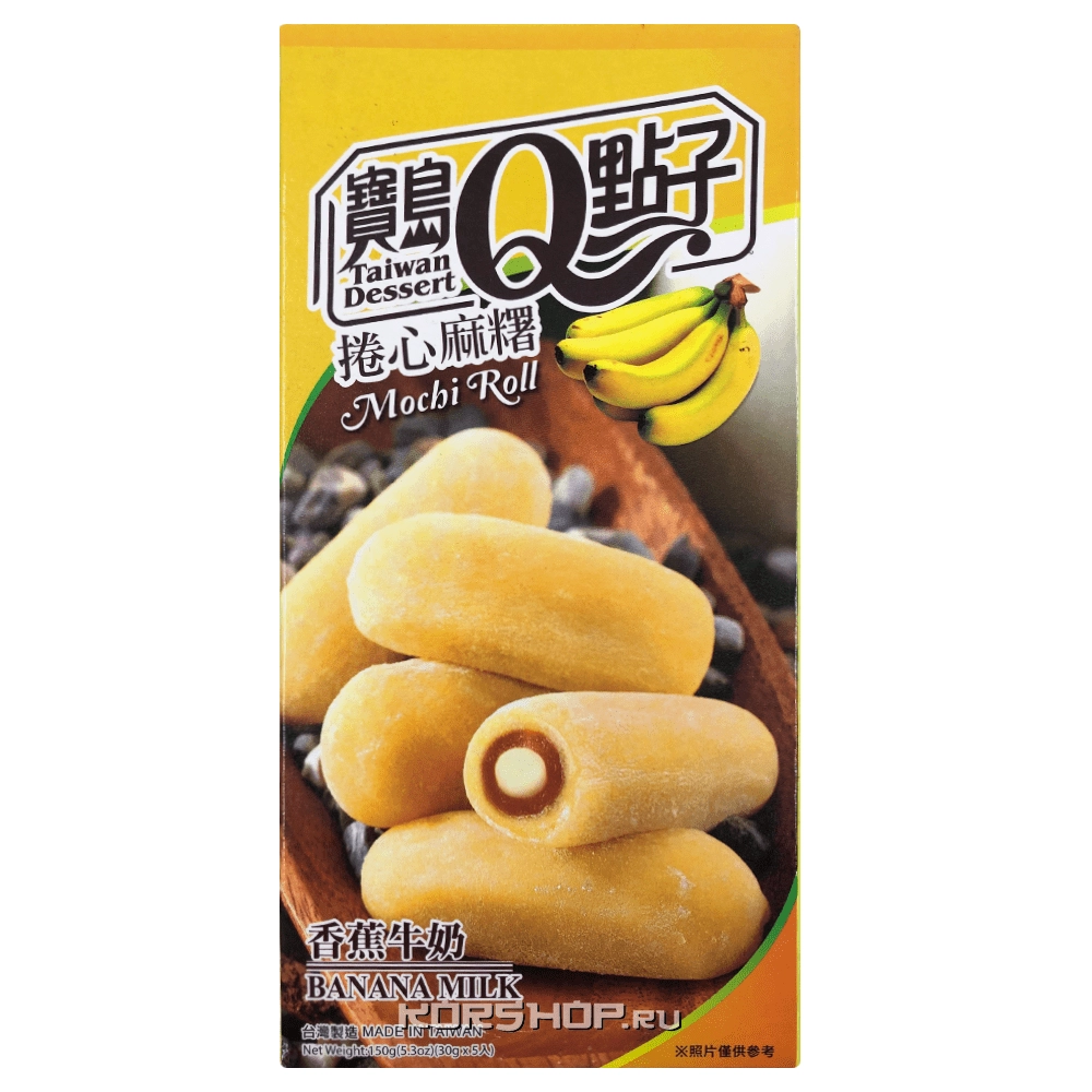 Моти-ролл Qidea Молочный банан 150 г
