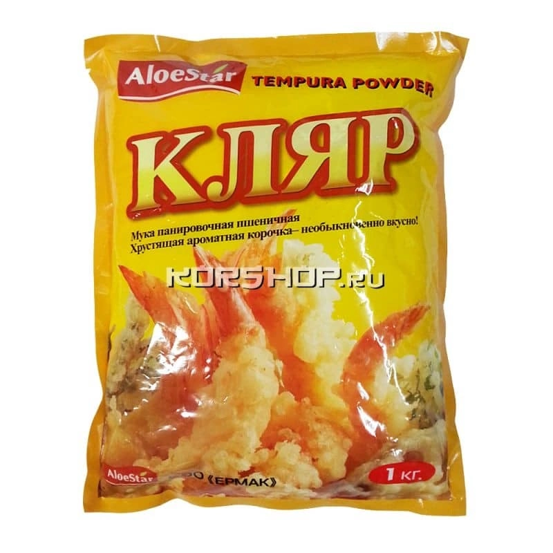 Мука панировочная Кляр Aloe Star, Корея, 1 кг