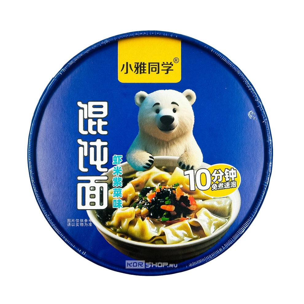 Лапша б/п с вонтонами в соевом соусе XiaoYaTongXue, Китай, 96 г Лапша б/п с вонтонами в соевом соусе XiaoYaTongXue, Китай, 96 г