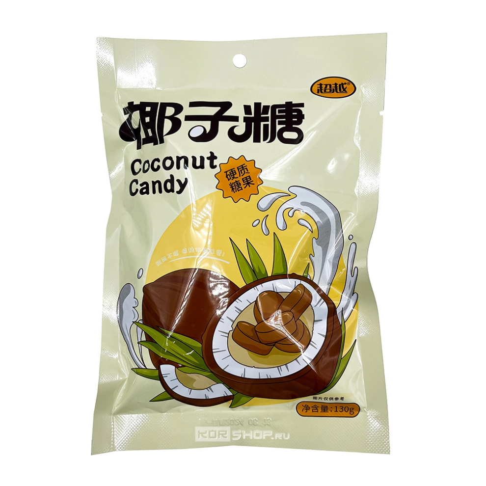 Леденцовая карамель со вкусом кокоса Beyond, Китай, 130 г Леденцовая карамель со вкусом кокоса Beyond, Китай, 130 г