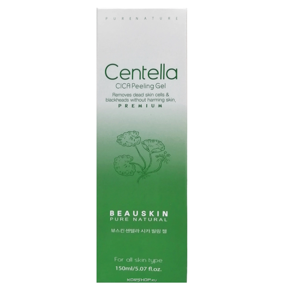 Пилинг гель для лица с центеллой CICA Beauskin, Корея, 150 мл Пилинг гель для лица с центеллой CICA Beauskin, Корея, 150 мл