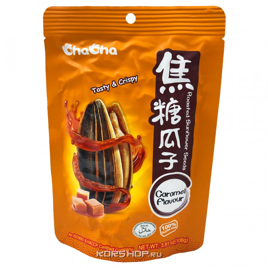 Жареные подсолнечные семечки Карамель ChaCha, Китай, 108 г
