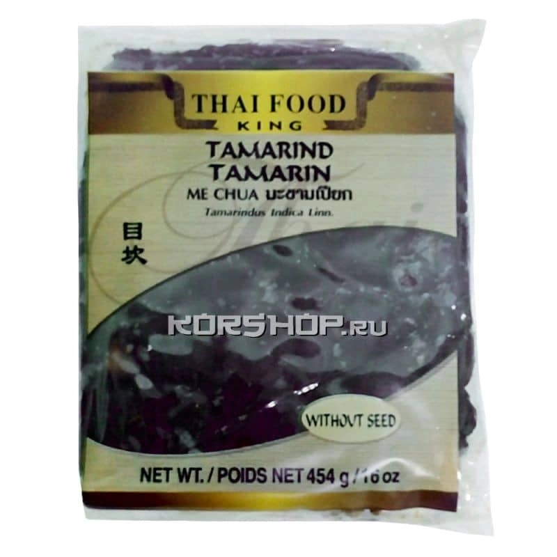 Тамаринд без семян Thai Food King (Тай Фуд Кинг), Таиланд, 454 г Тамаринд без семян Thai Food King (Тай Фуд Кинг), Таиланд, 454 г