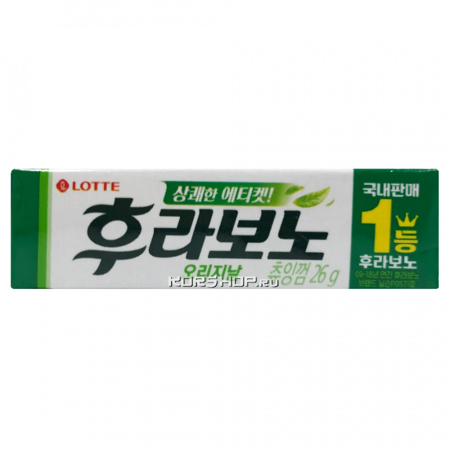 Жевательная резинка Flavono Lotte, Корея, 26 г.