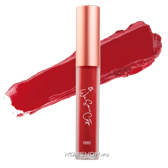 Тинт для губ Winsome Cotton Tint Pekah (WC 05 Crimson Cherry/Красный пион), Корея, 4,5 г