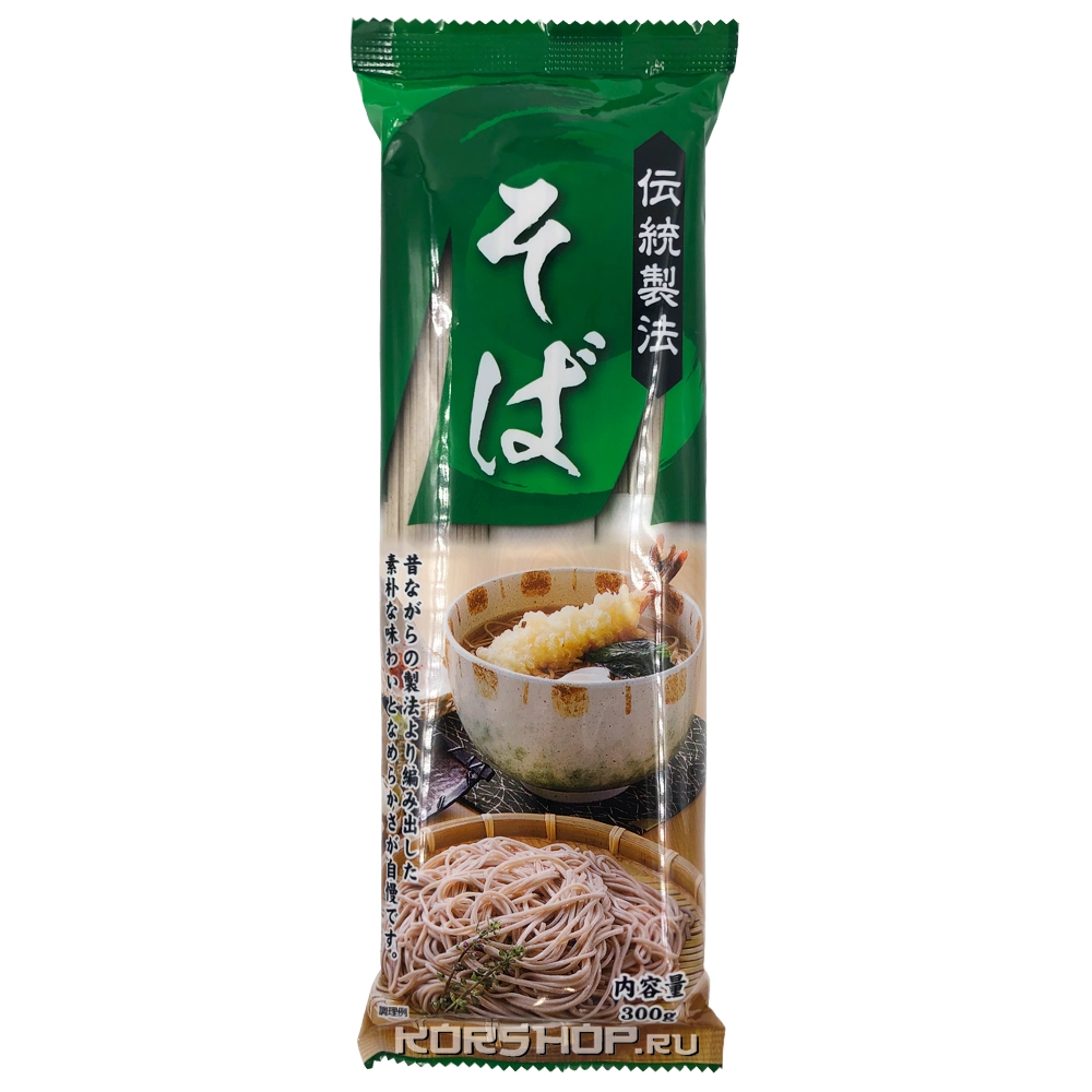Лапша гречневая Соба Ямамото Сэйфун YAMAMOTO SEIFUN , Япония, 300 г