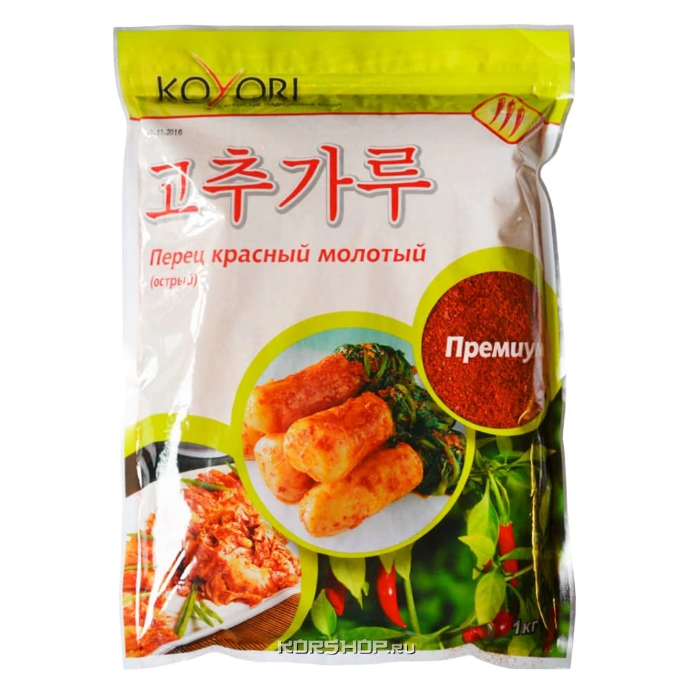 Перец красный острый молотый (средний помол) Кочукару Koyori, Китай, 1 кг Перец красный острый молотый (средний помол) Кочукару Koyori, Китай, 1 кг