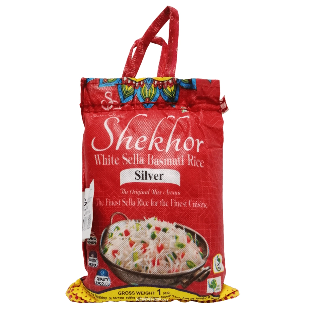 Рис Басмати Селла Silver Shekhor, Индия, 1 кг