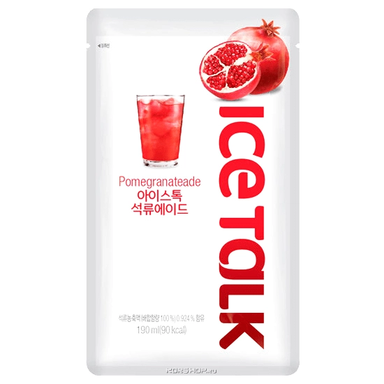 Напиток со вкусом граната Pomegranate Ade Ice Talk Pro-M, Корея, 190 мл