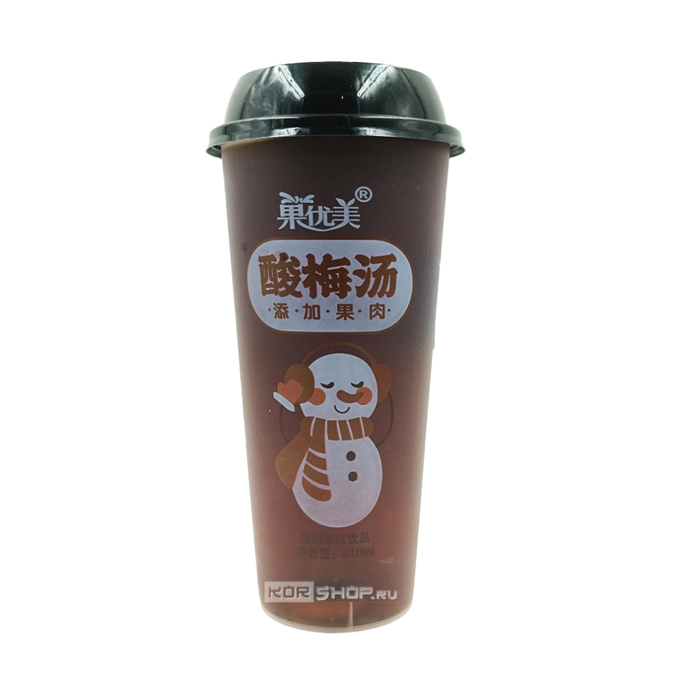 Напиток б/а со вкусом кисло-сладкой сливы Снеговик Май Сан, Китай, 610 мл