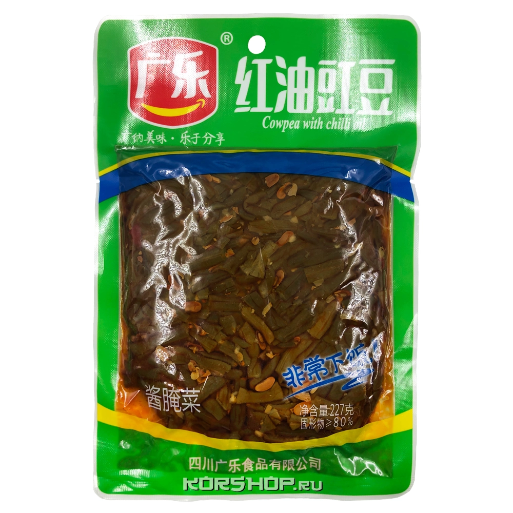 Вигна в красном масле Guangle, Китай, 180 г Вигна в красном масле Guangle, Китай, 180 г