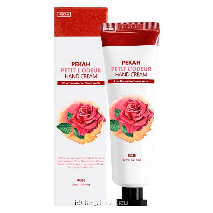 Крем для рук Роза Pekah, Корея, 30мл