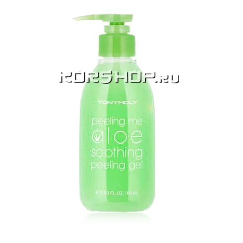 Пилинг гель для лица c алоэ Peeling Me Aloe Soothing Gel Tony Moly, Корея, 160 мл