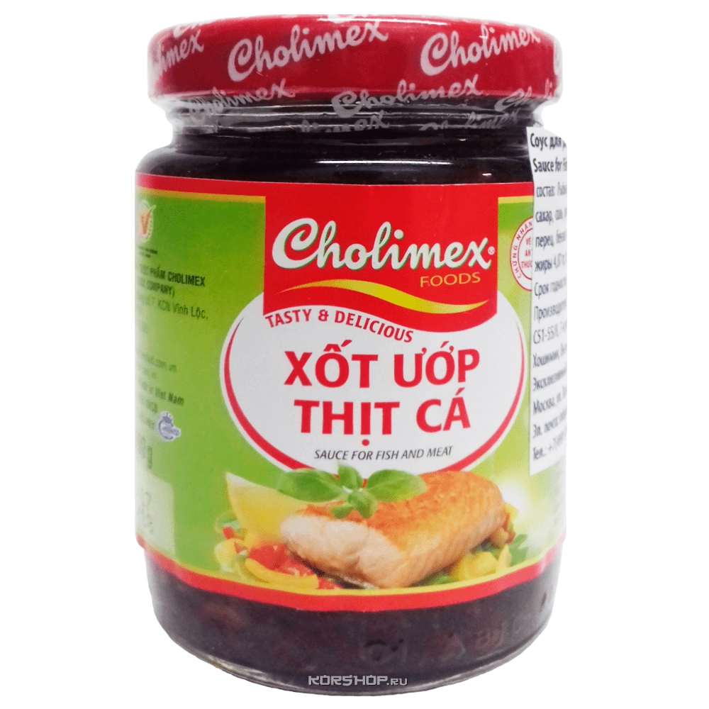 Рыбный соус для рыбы и мяса Cholimex, Вьетнам, 190 г Рыбный соус для рыбы и мяса Cholimex, Вьетнам, 190 г