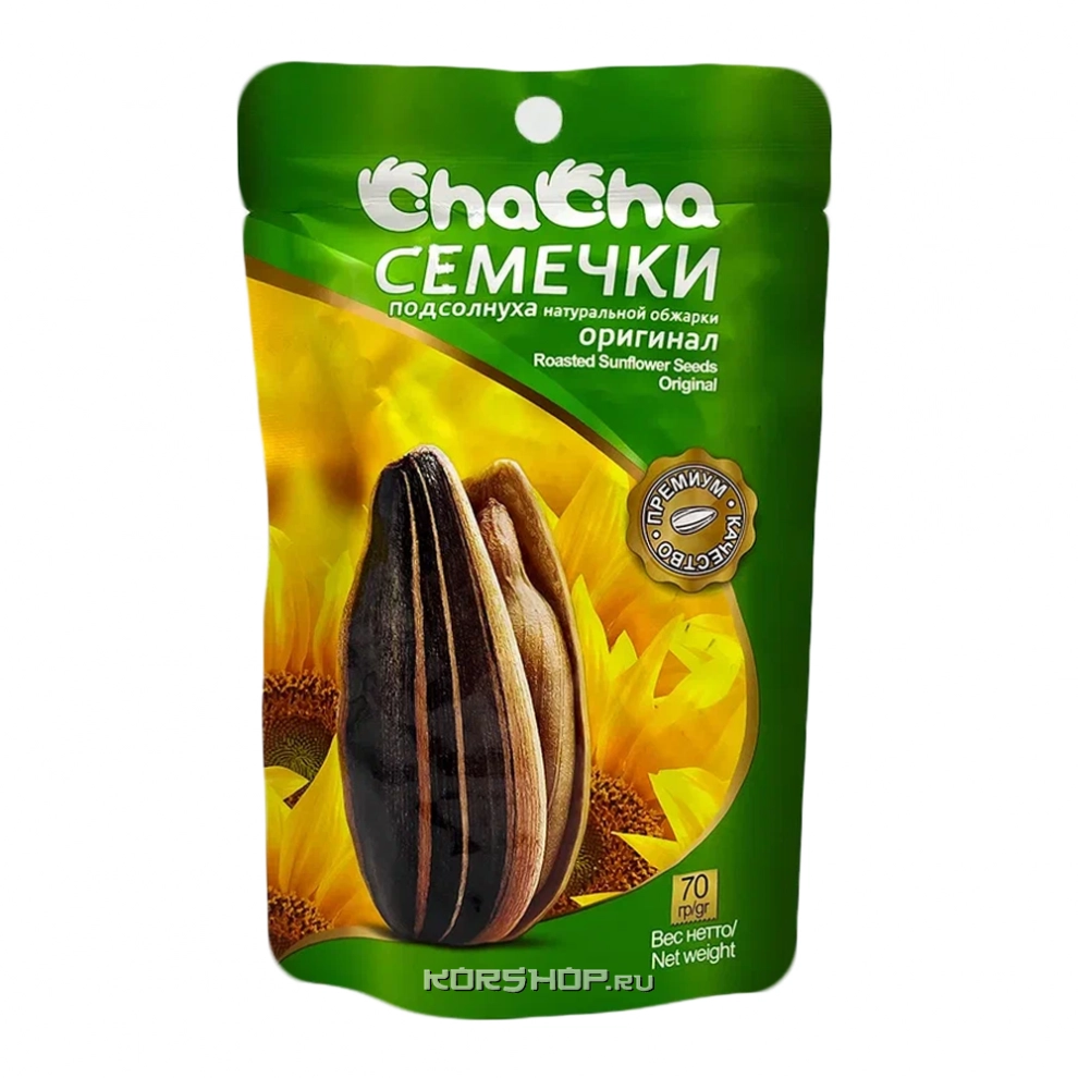 Семечки подсолнуха оригинальные ChaCha, Китай, 70 г