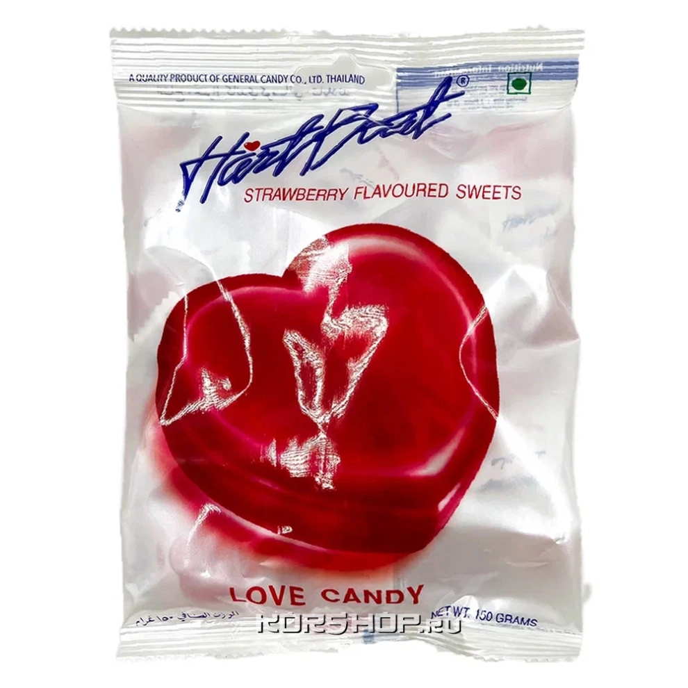 Конфеты карамельные со вкусом клубники Jumbo Love Candy Hartbeat, Таиланд, 150 г Конфеты карамельные со вкусом клубники Jumbo Love Candy Hartbeat, Таиланд, 150 г