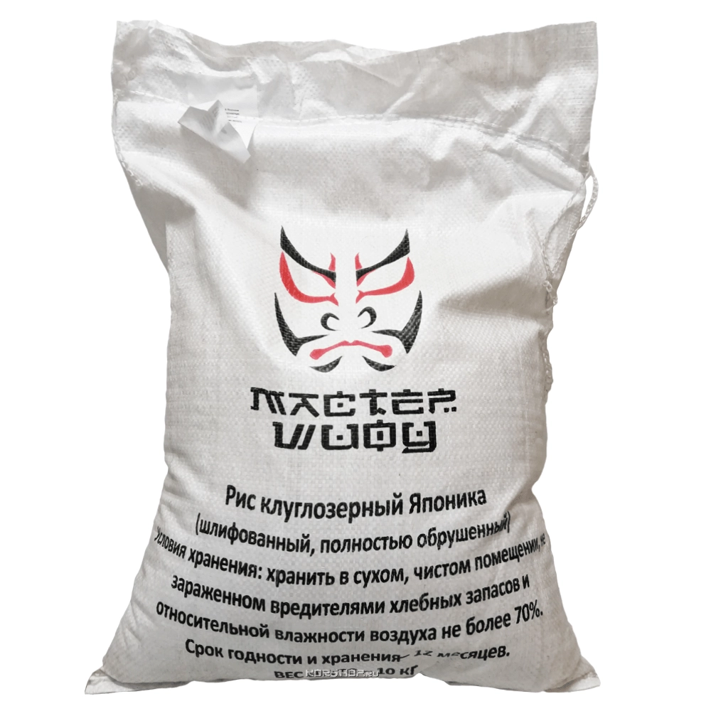 Круглозерный шлифованный рис Японика, Вьетнам, 10 кг Круглозерный шлифованный рис Японика, Вьетнам, 10 кг
