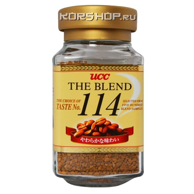 Кофе растворимый Коллекция № 114 UCC (ст/б), Япония, 90 г Кофе растворимый Коллекция № 114 UCC (ст/б), Япония, 90 г