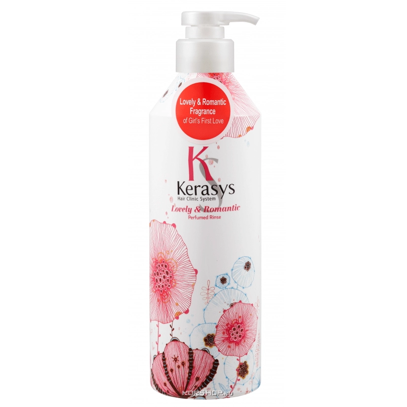 Кондиционер для волос КераСис Романтик Kerasys, Корея 400мл
