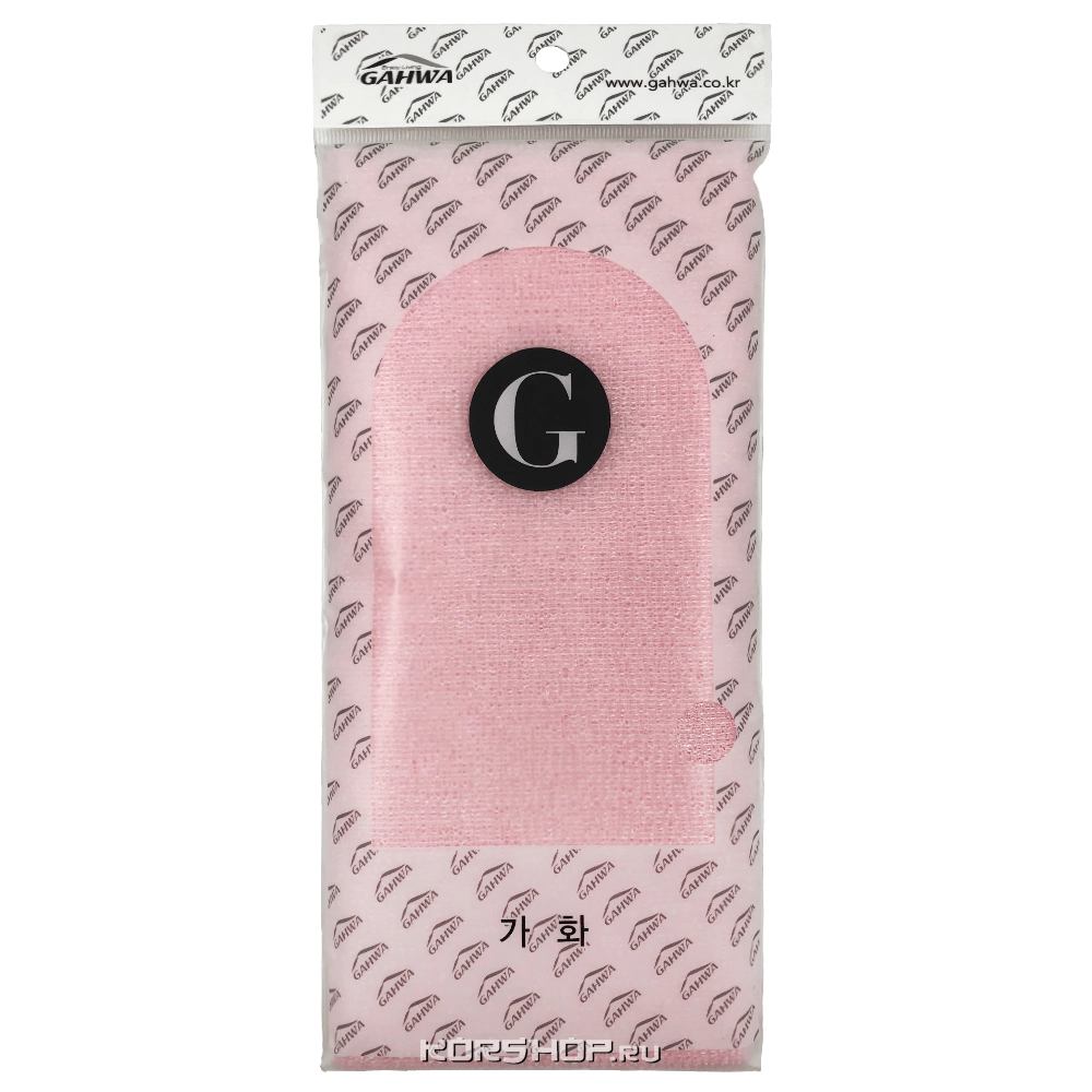 Массажная мочалка в рулоне GS (розовая) Gahwa, Корея Массажная мочалка в рулоне GS (розовая) Gahwa, Корея