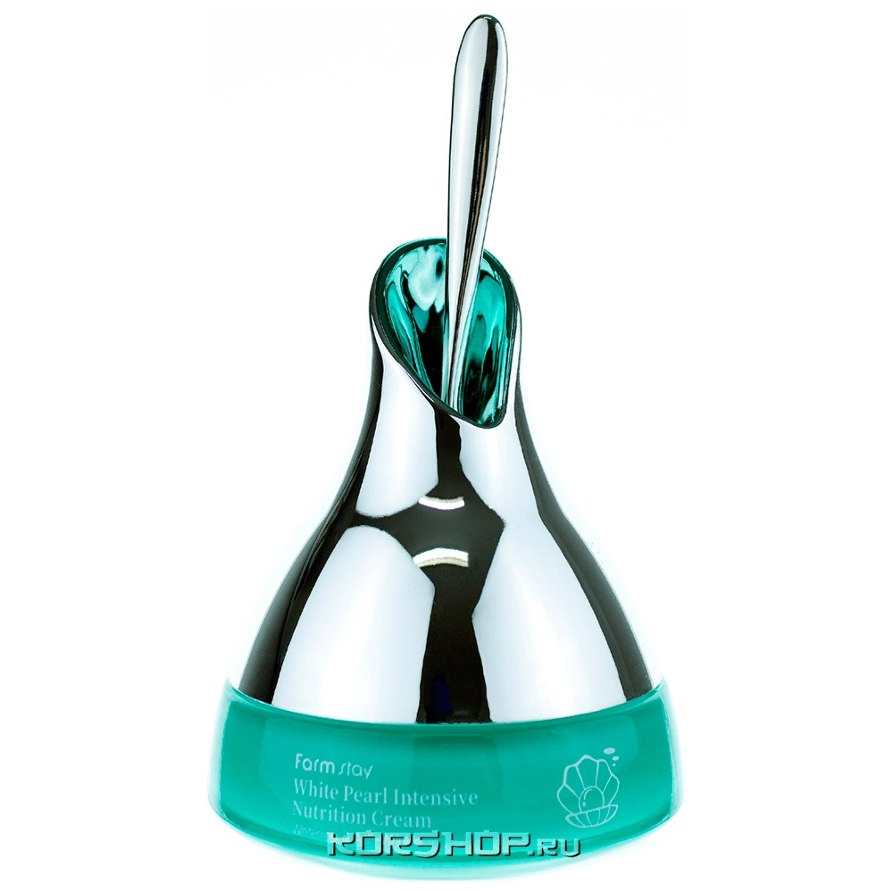 Интенсивный питательный крем с жемчугом White Pearl Intensive Nutrition Cream Farmstay, Корея, 50 мл Интенсивный питательный крем с жемчугом White Pearl Intensive Nutrition Cream Farmstay, Корея, 50 мл
