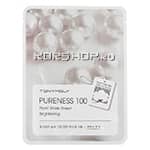 Маска для лица с экстрактом жемчуга Pureness 100 Pearl Mask Sheet Tony Moly, Корея, 21 мл