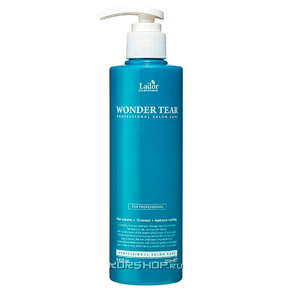 Маска бальзам для увлажнения, укрепления и придания объема волосам Wonder Tear Lador, Корея, 250 мл Маска бальзам для увлажнения, укрепления и придания объема волосам Wonder Tear Lador, Корея, 250 мл