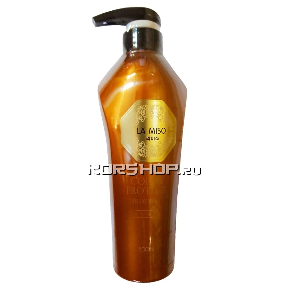 Кондиционер для окрашенных волос Защита цвета Color Protect La Miso, Корея, 500 мл