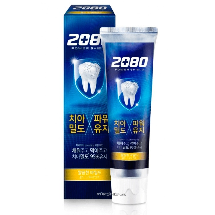 Зубная паста СУПЕР ЗАЩИТА ГОЛД 2080 Корея, 120г