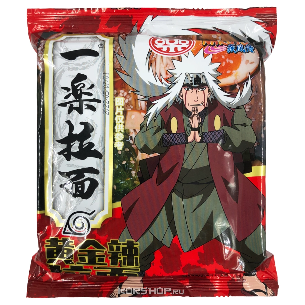 Лапша б/п острая Yile Noodles Naruto, Китай, 140 г