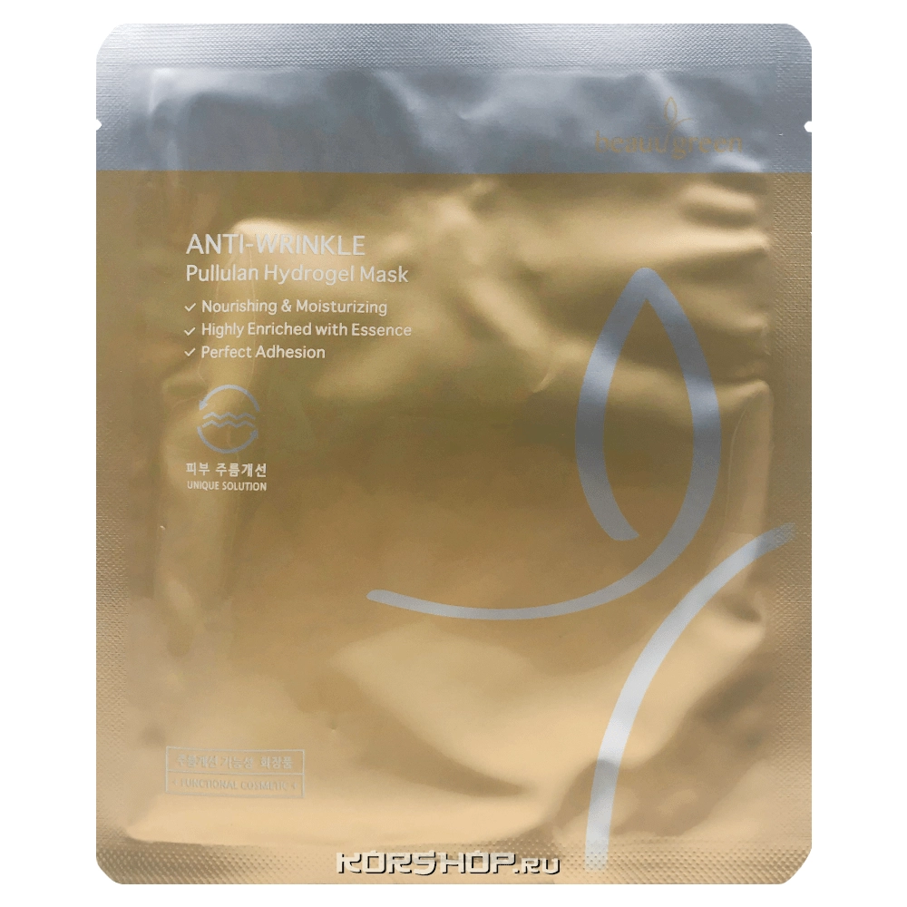 Гидрогелевая маска с пуллуланом Beauugreen, Корея, 30 мл Гидрогелевая маска с пуллуланом Beauugreen, Корея, 30 мл