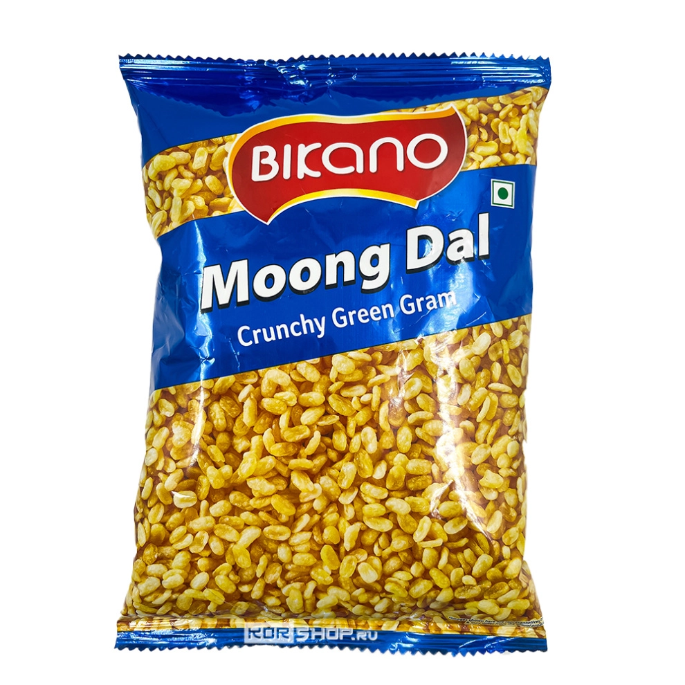 Закуска Соленый маш Moong Dal Bikano, Индия, 200 г