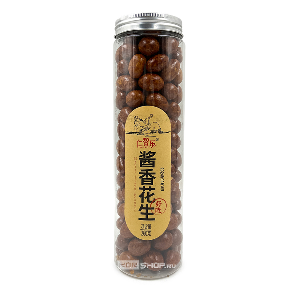 Арахис в глазури (вкус соевого соуса) Renzhile, Китай, 260 г