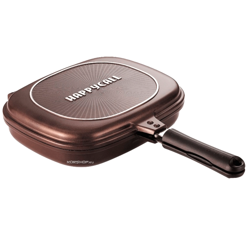 Двойная сковорода гриль Diamond Double Pan HappyCall (3002-0038), Корея Двойная сковорода гриль Diamond Double Pan HappyCall (3002-0038), Корея