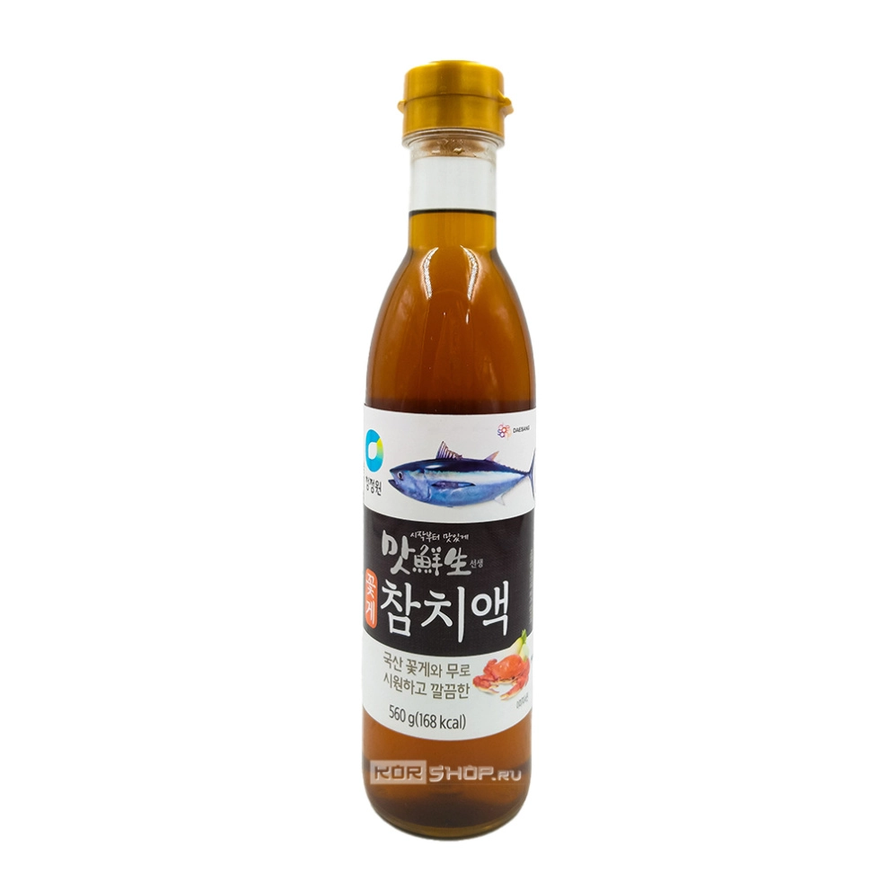 Соус с экстрактом краба и тунца Crab & Tuna Extract Sauce Daesang, Корея, 560 г