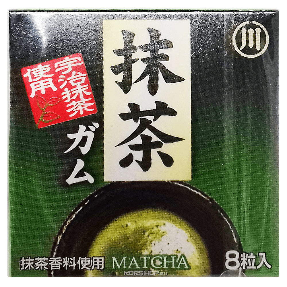 Жевательная резинка со вкусом зеленого чая Матча Marukawa, Япония, 11,1 г
