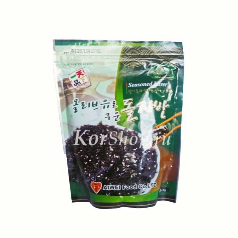 Морская капуста сушеная (ким) со вкусом васаби Китай 60 г