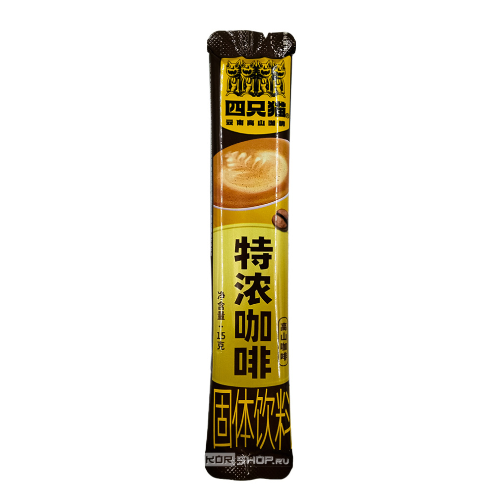 Растворимый кофе Эспрессо Sizhimao (1 стик), Китай, 15 г