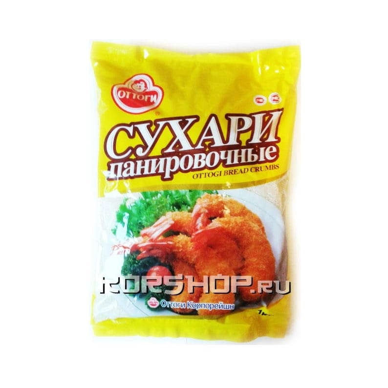 Сухари панировочные Панкару Оттоги/Ottogi, Корея, 1 кг Сухари панировочные Панкару Оттоги/Ottogi, Корея, 1 кг