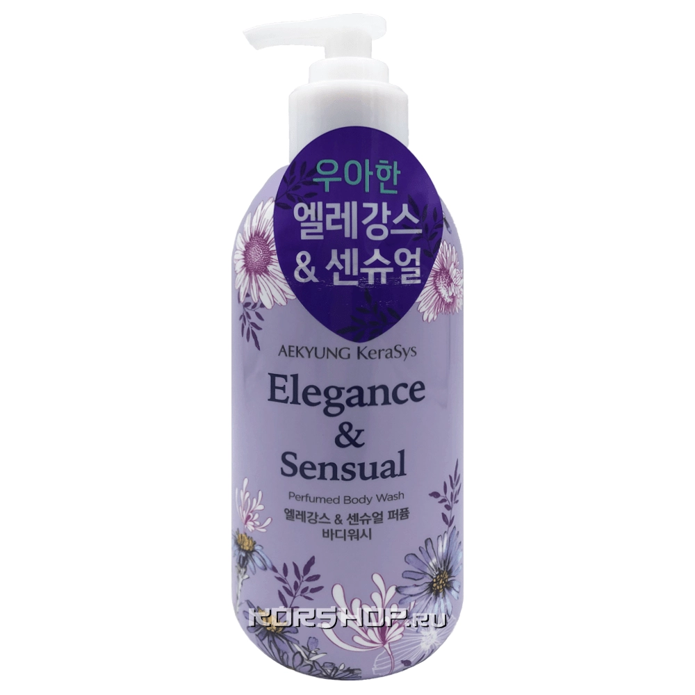 Гель для душа Элеганс Elegance and Sensual Kerasys, Корея, 500 г Гель для душа Элеганс Elegance and Sensual Kerasys, Корея, 500 г